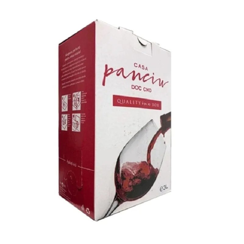 Bag in Box – Domeniile Panciu – Babeasca Neagra & Cabernet – Rose Demisec – 3L