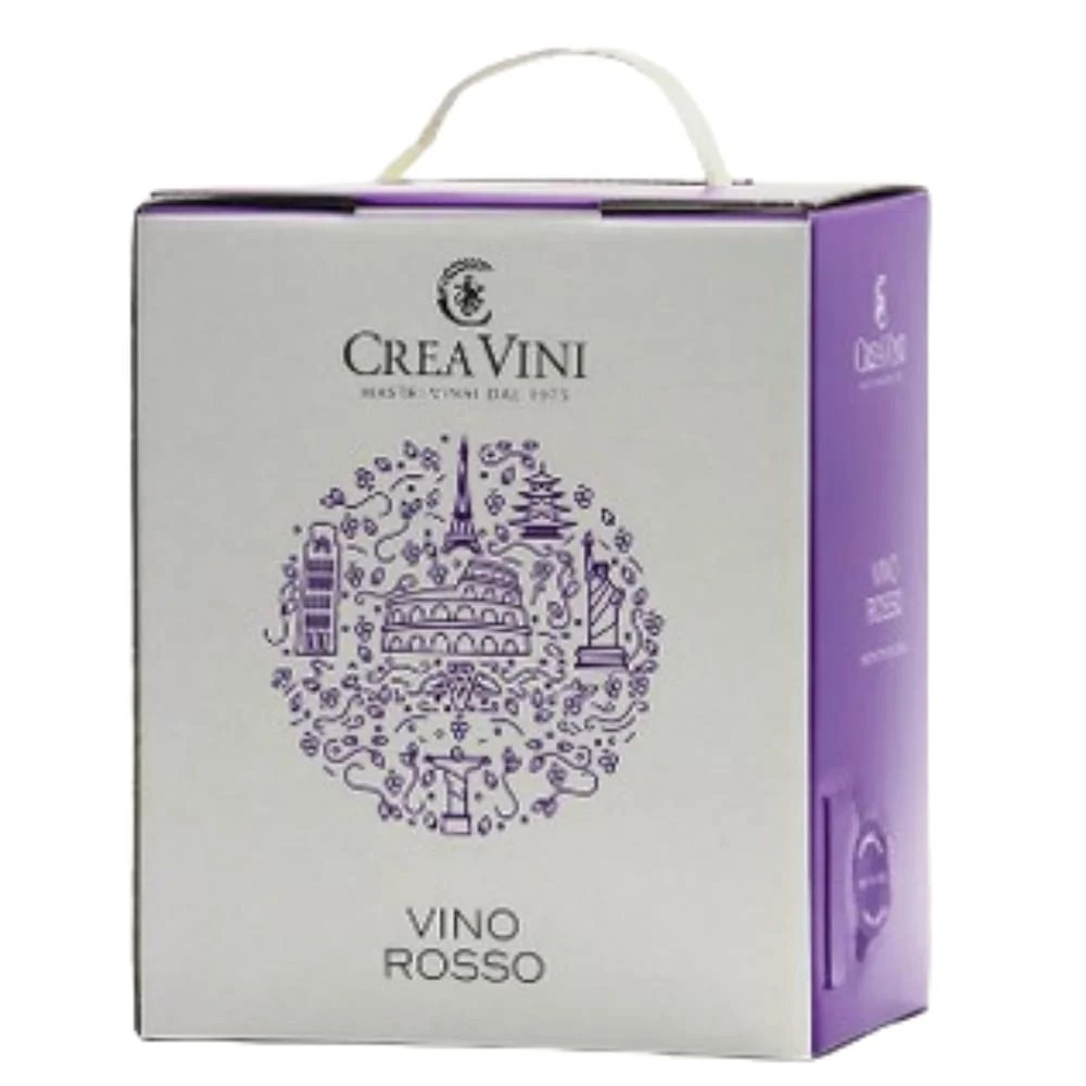 Bag in Box – Crea Vini – Vino Rosso – 10L