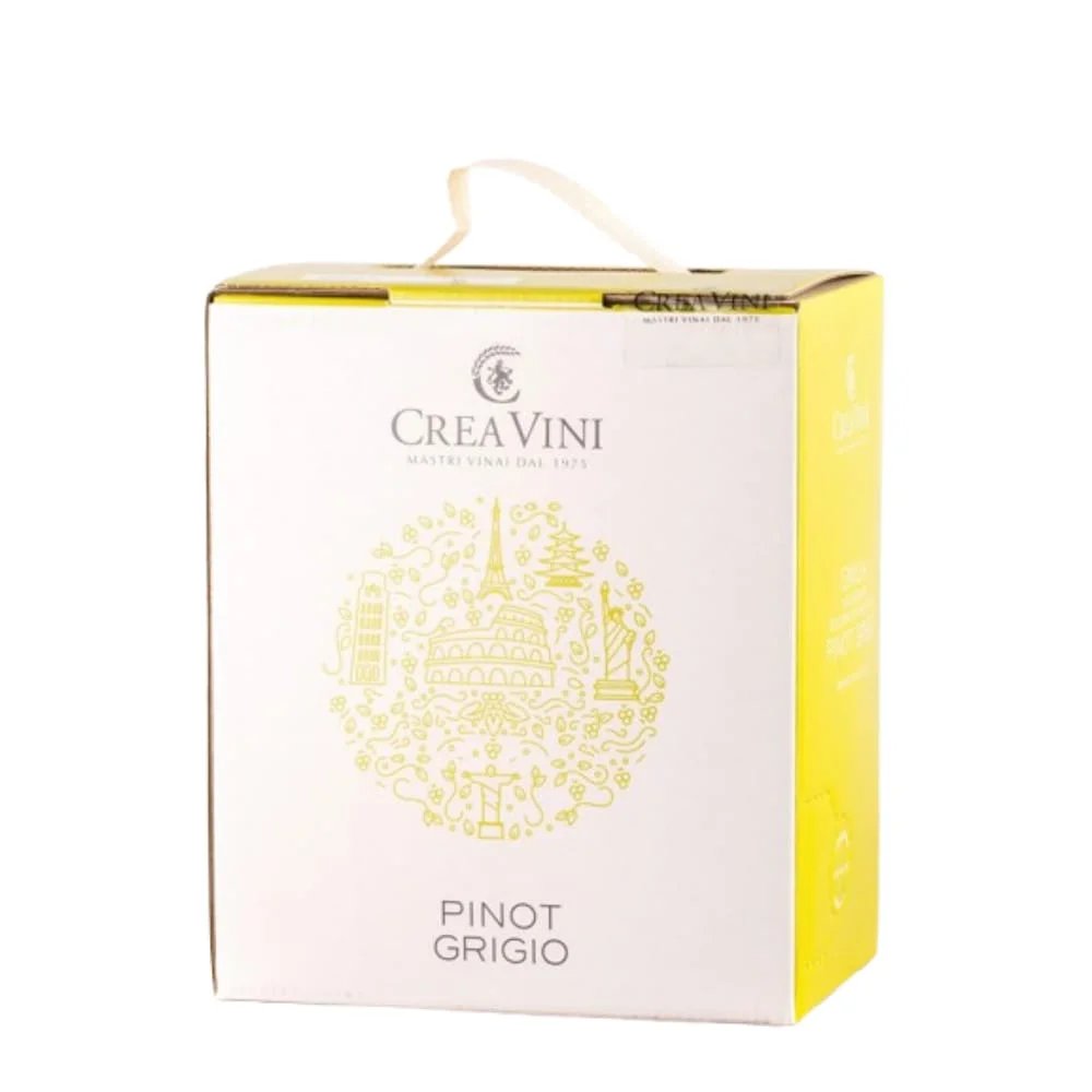 Bag in Box – Crea Vini – Pinot Grigio – 5L